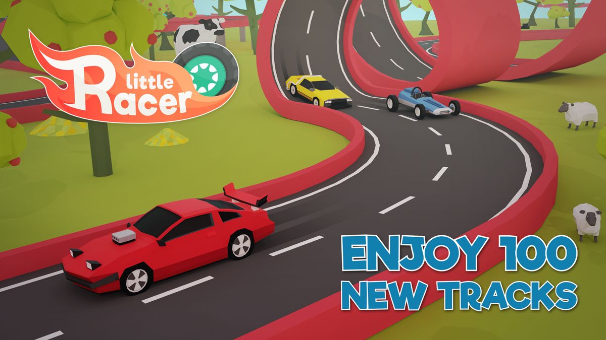 Front Cover for Little Racer (Nintendo Switch) (download release): 3rd version