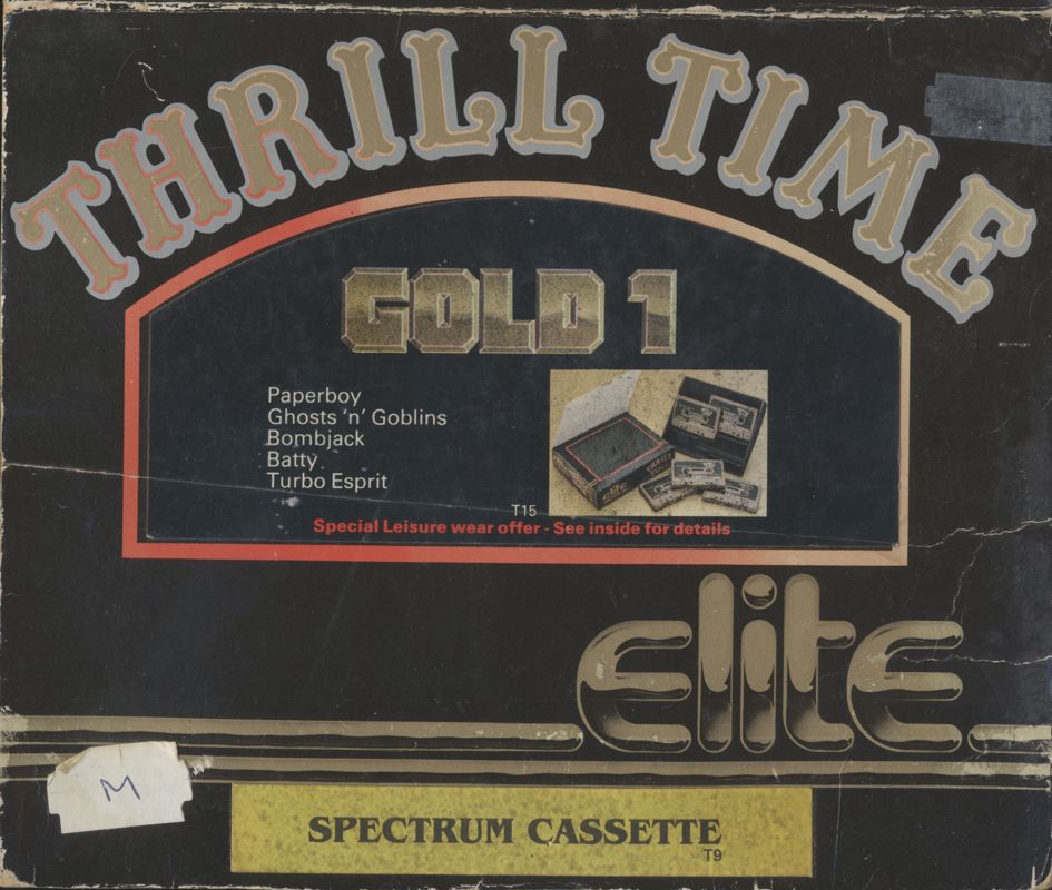 Front Cover for Thrill Time Gold (ZX Spectrum)