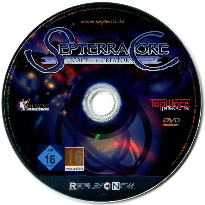 Media for Septerra Core: Legacy of the Creator (Windows) (Replay Now release)