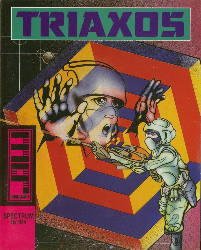 Front Cover for Triaxos (ZX Spectrum)