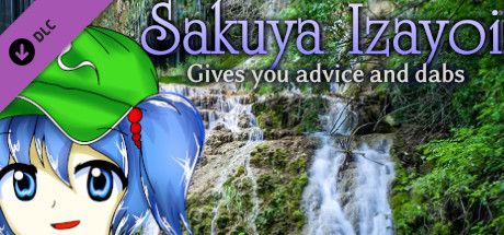 Front Cover for Sakuya Izayoi Gives You Advice and Dabs: Nitori Kawashiro Offers You Advice in Exchange for Cucumbers and Eats the Cucumbers (Windows) (Steam release)