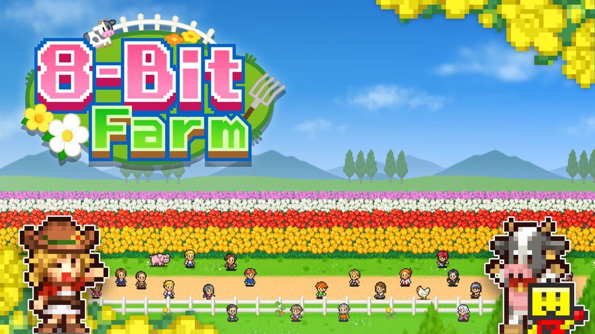 Front Cover for 8-Bit Farm (Nintendo Switch) (download release)