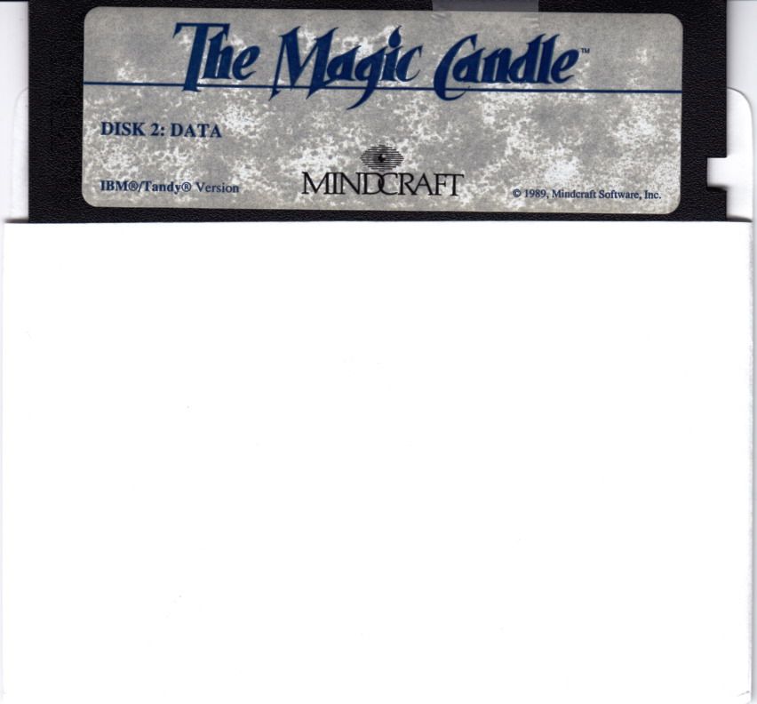 Media for The Magic Candle: Volume 1 (DOS): Disk 2