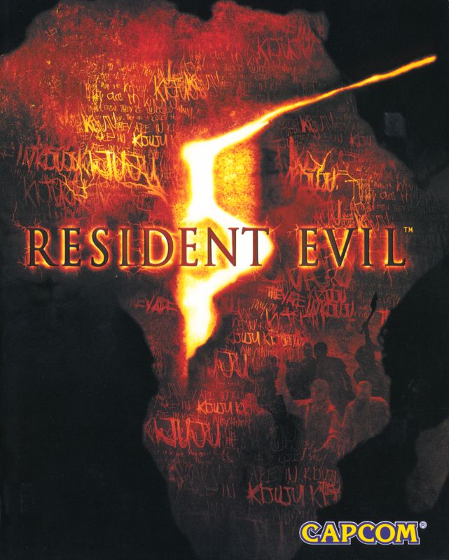 Manual for Resident Evil 5 (PlayStation 3): Front
