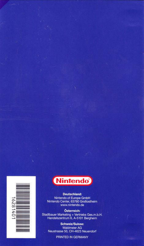 Manual for Odama (GameCube): Back