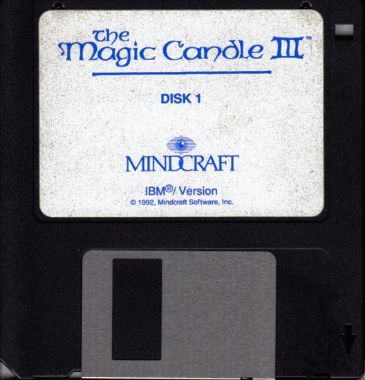 Media for The Magic Candle III (DOS): Disk 1