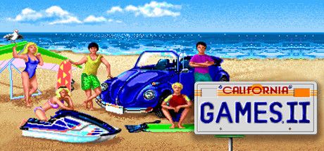 Front Cover for California Games II (Windows) (Steam release)