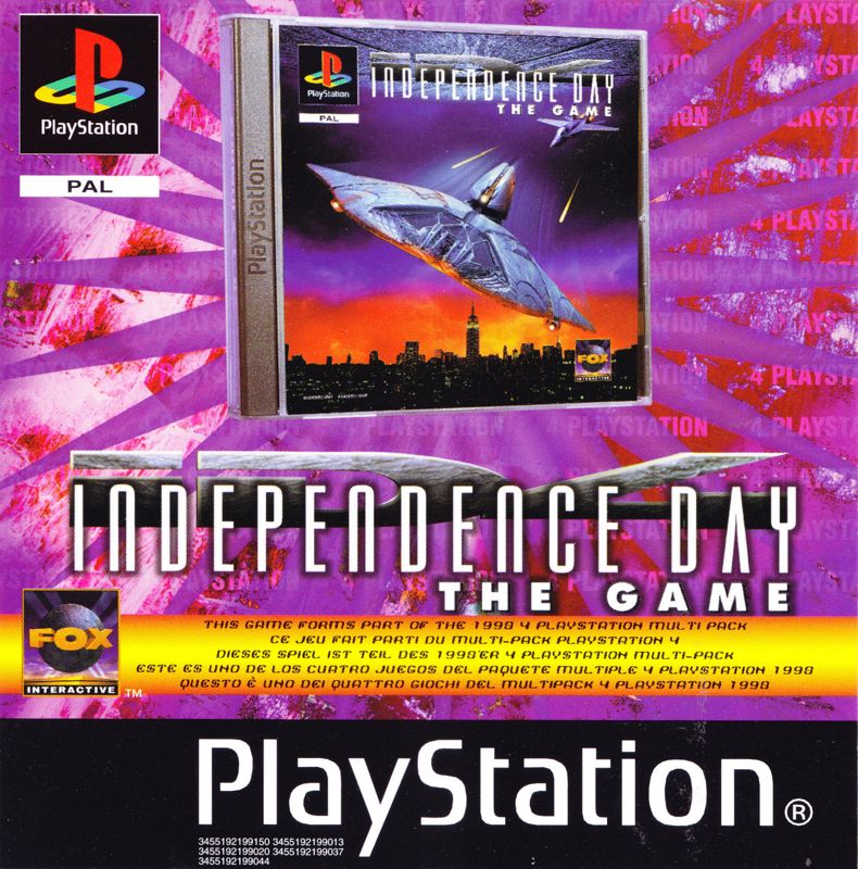 Independence Day cover or packaging material MobyGames