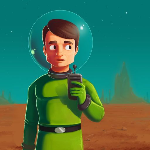 Front Cover for Space Age: A Cosmic Adventure (iPad and iPhone)