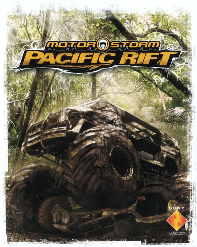 Manual for MotorStorm: Pacific Rift (PlayStation 3) (Essentials release): Front