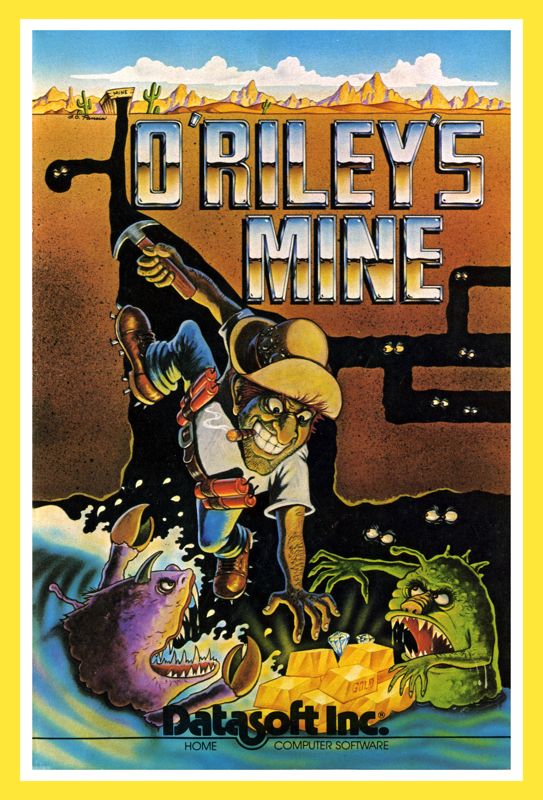Front Cover for O'Riley's Mine (Apple II)