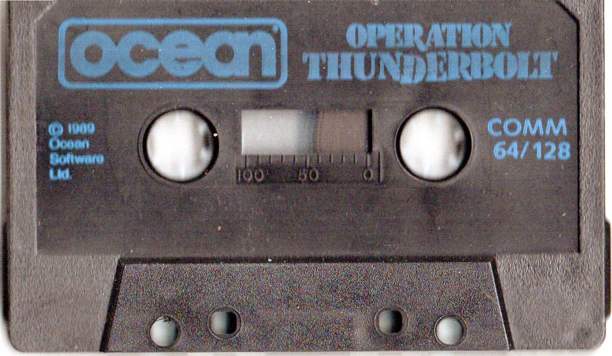 Media for Operation Thunderbolt (Commodore 64)