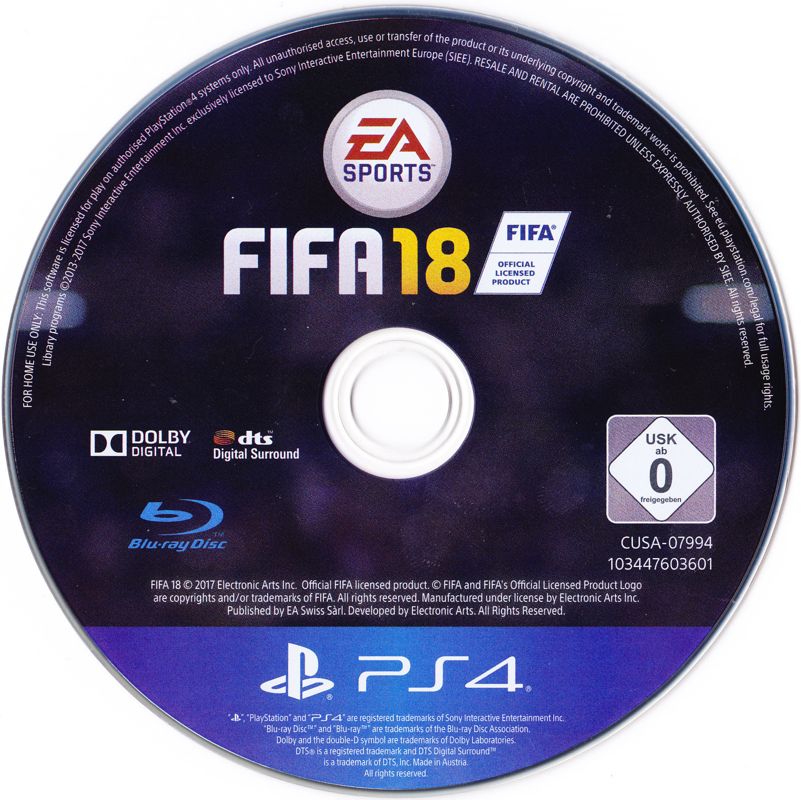 FIFA 18 - PlayStation 4