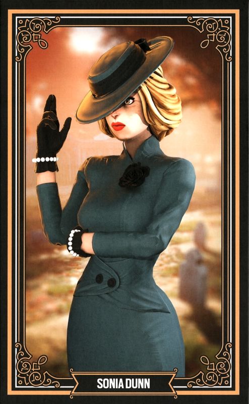 Extras for Blacksad: Under the Skin (Limited Edition) (Windows): Art Card - Sonia Dunn - Front