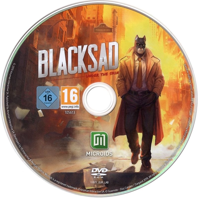 Media for Blacksad: Under the Skin (Limited Edition) (Windows)