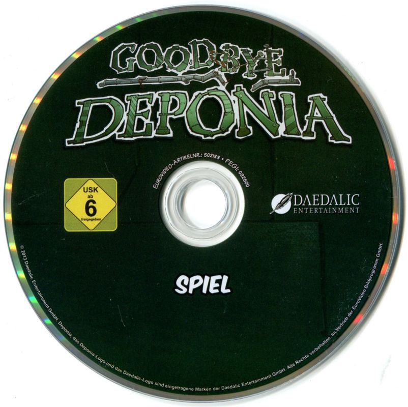 Media for Goodbye Deponia (Limitierte Auflage) (Macintosh and Windows): Game