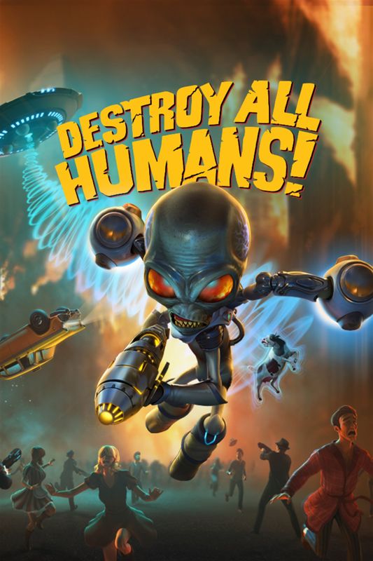 Front Cover for Destroy All Humans! (Windows Apps and Xbox Cloud Gaming and Xbox One) (download/streaming release)