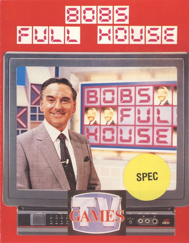 Front Cover for Bob's Full House (ZX Spectrum)