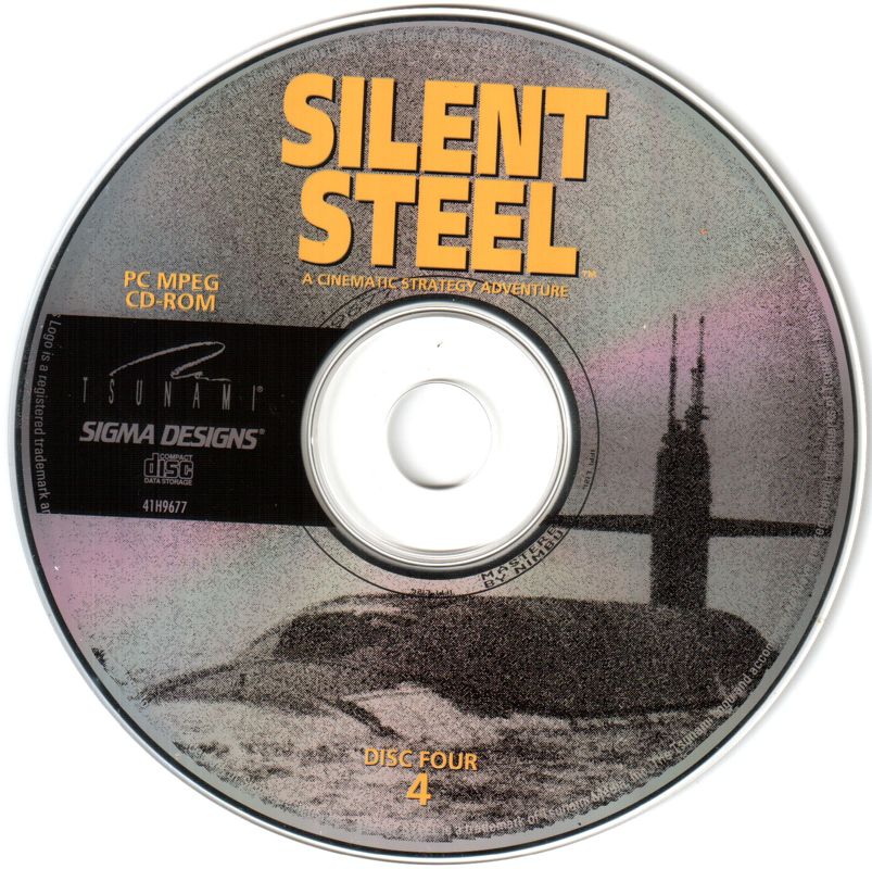 Media for Silent Steel (Windows 3.x): Disc 4/4