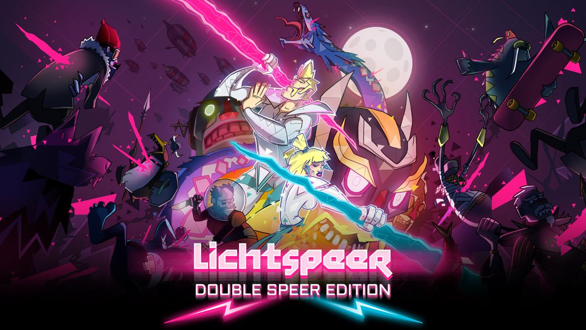 Front Cover for Lichtspeer: Double Speer Edition (Nintendo Switch) (download release): 2nd version