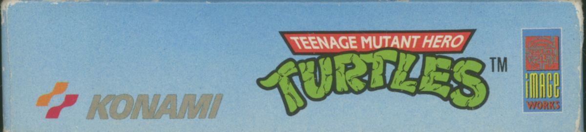 Spine/Sides for Teenage Mutant Ninja Turtles (ZX Spectrum)