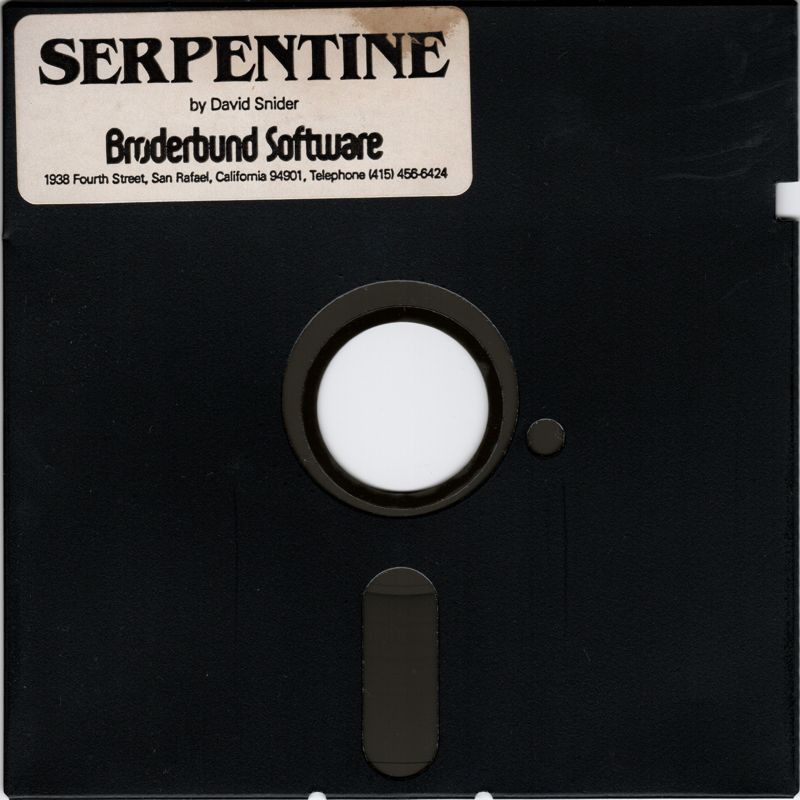 Media for Serpentine (Apple II)