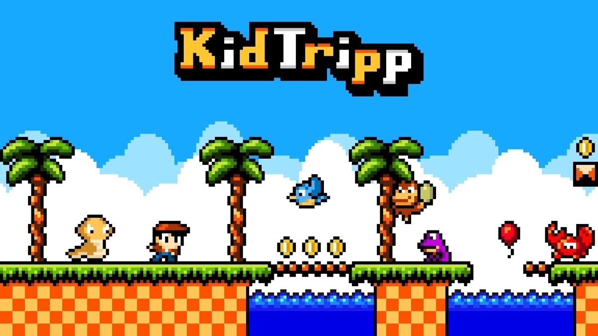 Front Cover for Kid Tripp (Nintendo Switch) (download release): 2nd version