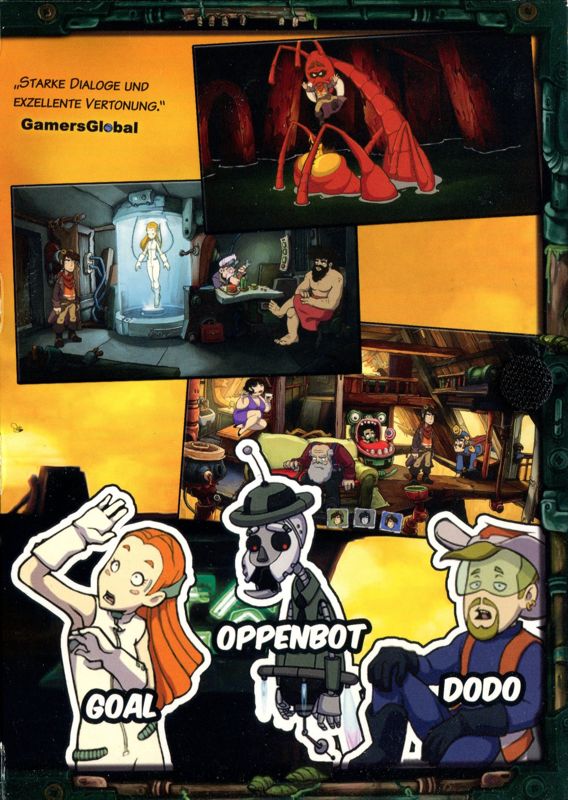 Inside Cover for Goodbye Deponia (Limitierte Auflage) (Macintosh and Windows): Right