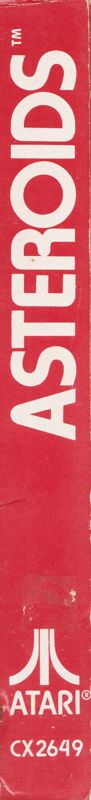 Spine/Sides for Asteroids (Atari 2600): Right
