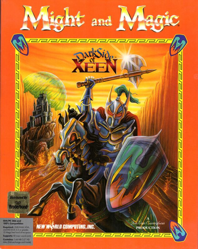 Front Cover for Might and Magic: Darkside of Xeen (DOS)