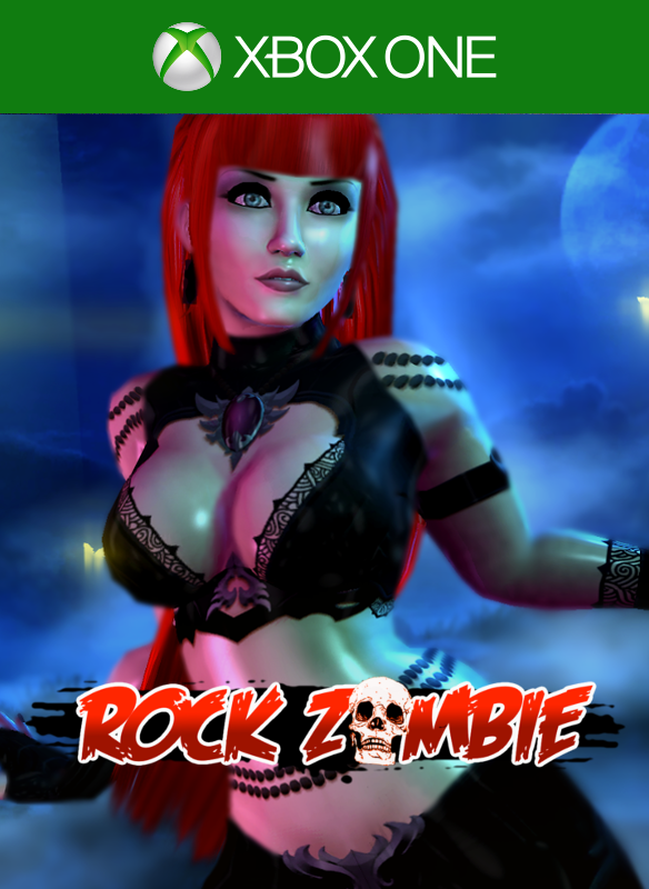 Front Cover for Rock Zombie (Xbox One) (Download release): 1st version