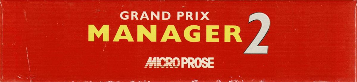 Spine/Sides for Grand Prix Manager 2 (Windows and Windows 3.x): Top