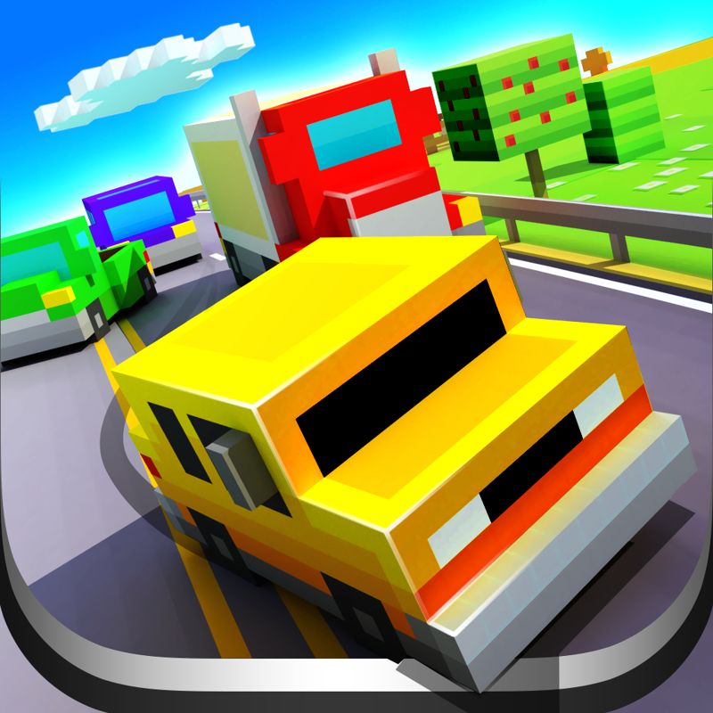 Front Cover for Blocky Highway (iPad and iPhone)