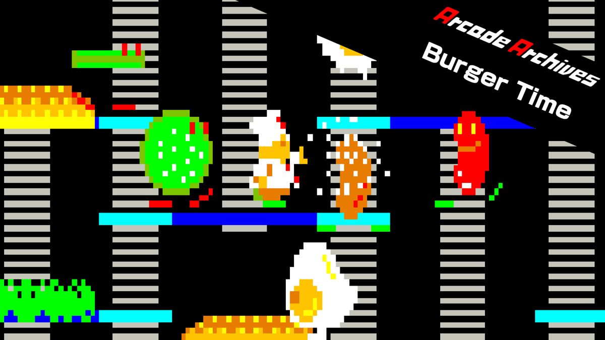 Front Cover for BurgerTime (Nintendo Switch) (download release)