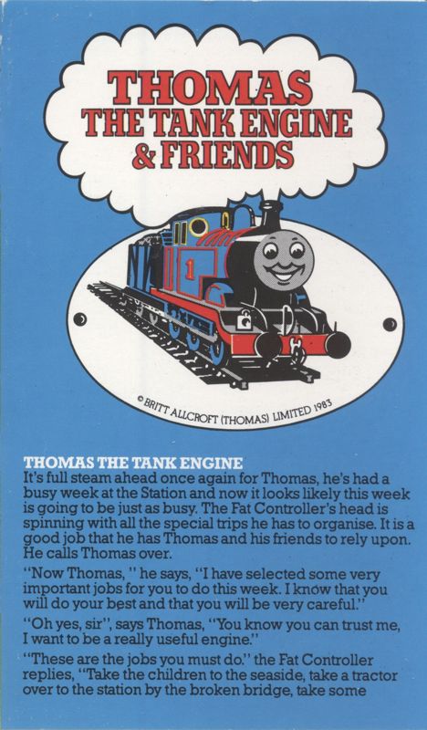 Thomas the Tank Engine & Friends cover or packaging material 