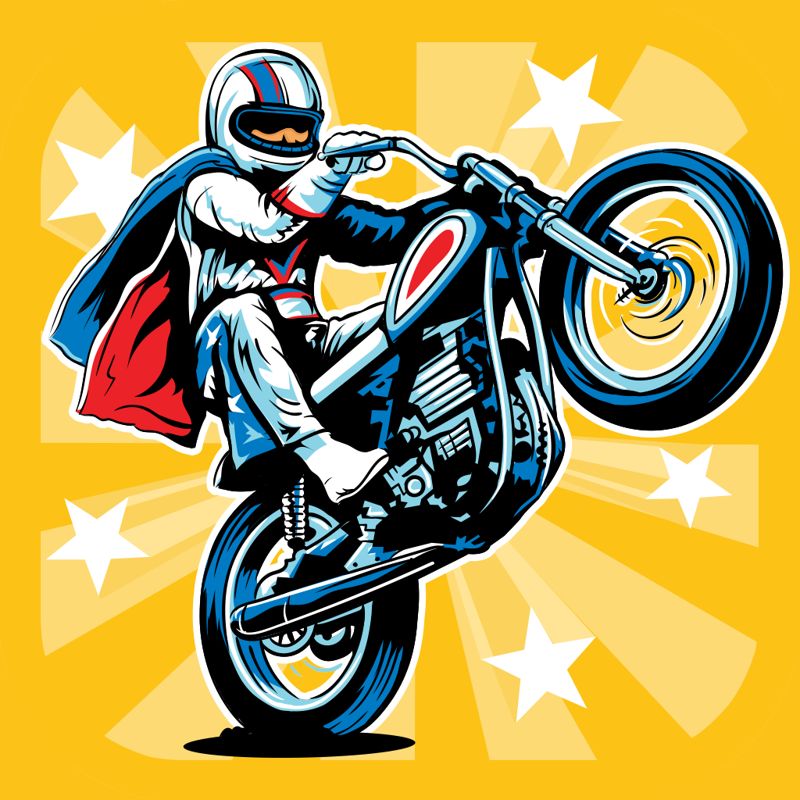 Front Cover for Evel Knievel (iPad and iPhone)