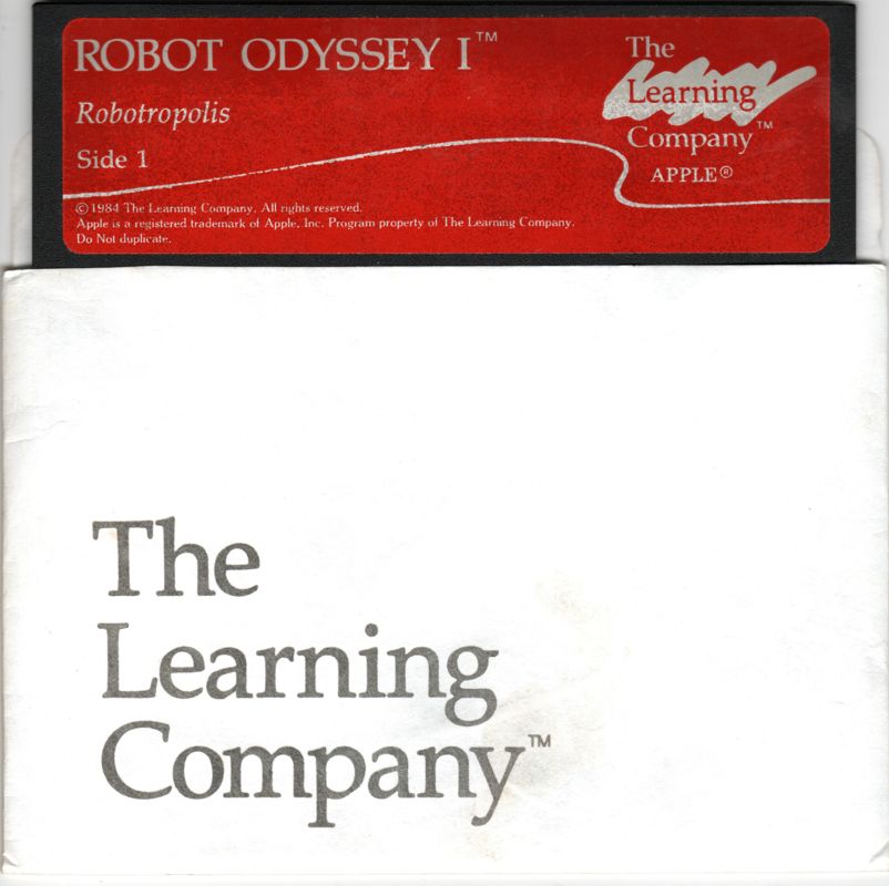 Media for Robot Odyssey (Apple II): Disk 1/2