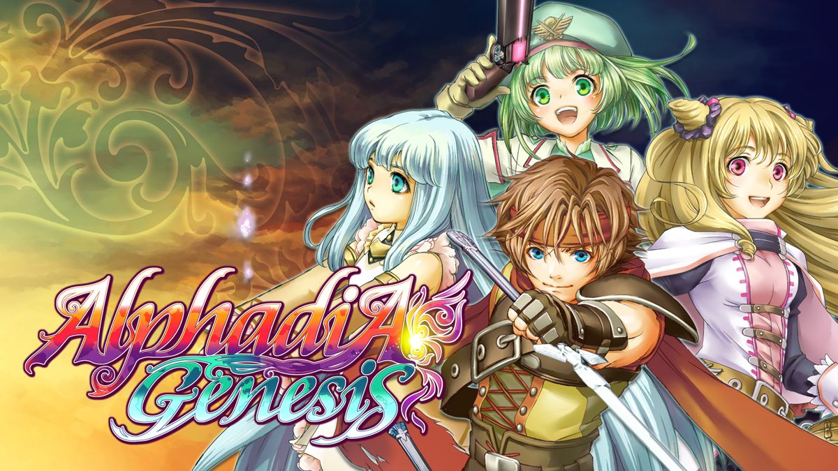 Front Cover for Alphadia Genesis (Nintendo Switch) (download release)