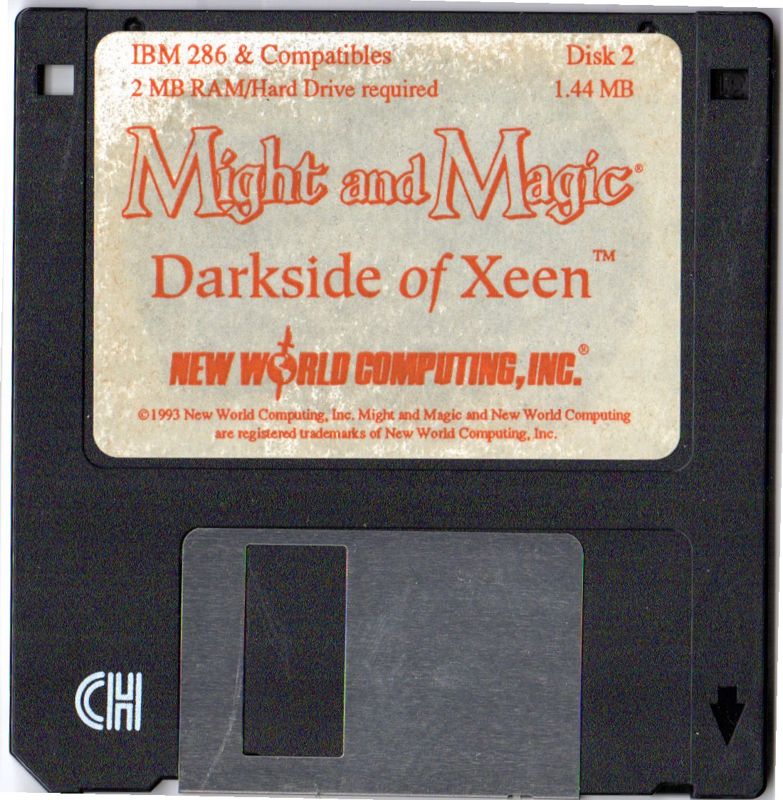 Media for Might and Magic: Darkside of Xeen (DOS): Disk 2