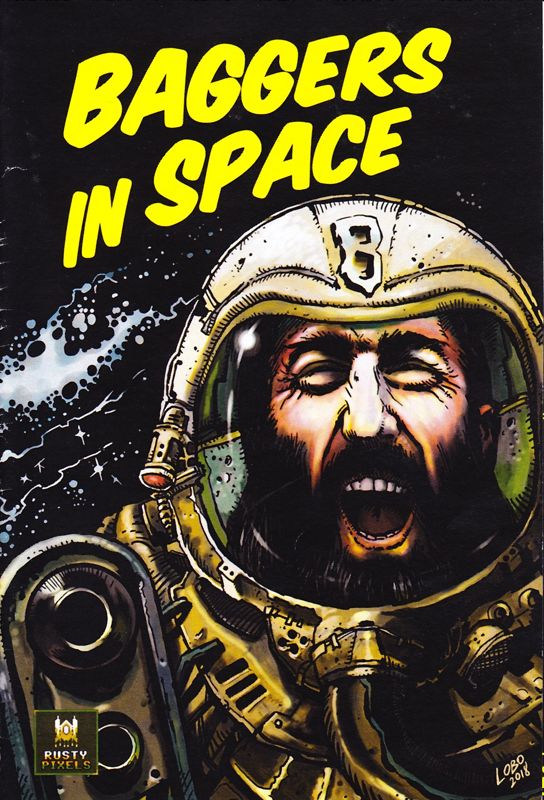 Manual for Baggers in Space (ZX Spectrum Next) (mail order release): front