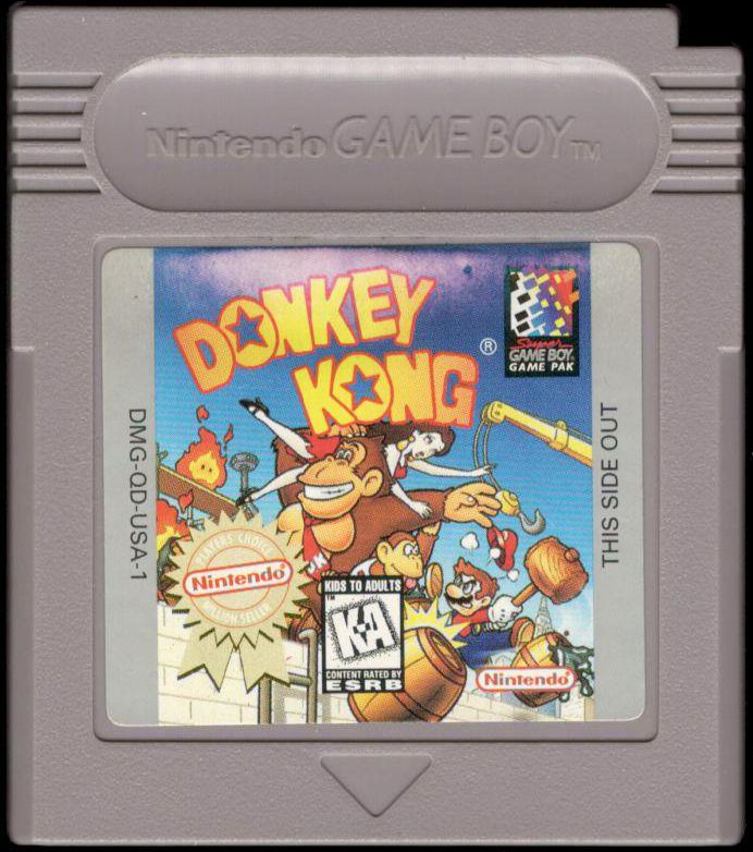 Media for Donkey Kong (Game Boy) (Players Choice release)