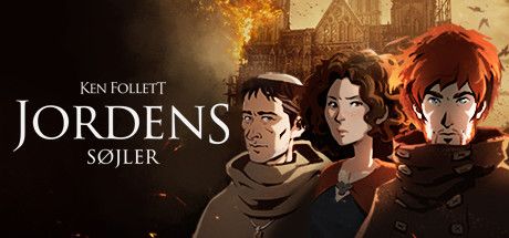 Front Cover for Ken Follett's The Pillars of the Earth (Linux and Macintosh and Windows) (Steam release): Danish version