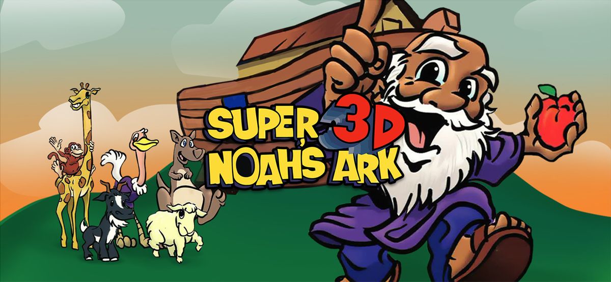 Front Cover for Super Noah's Ark 3-D (Windows) (GOG.com release)