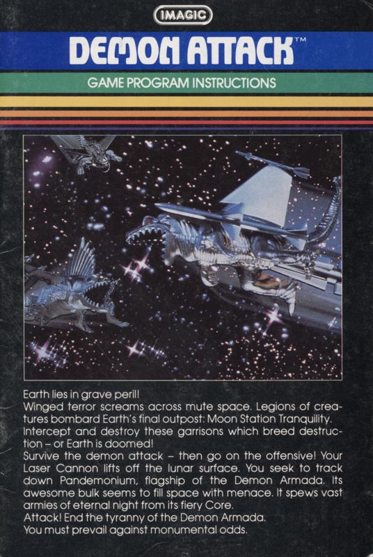 Demon Attack cover or packaging material - MobyGames