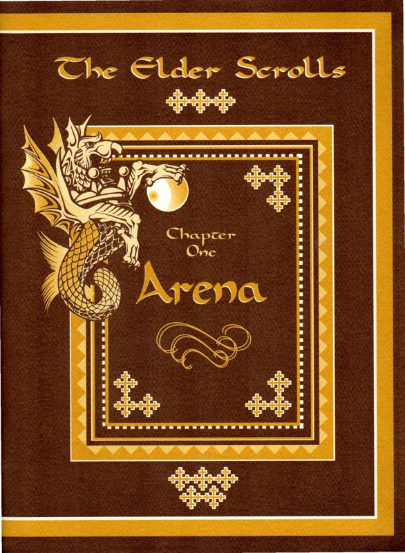 Manual for The Elder Scrolls: Arena (Deluxe Edition) (DOS)