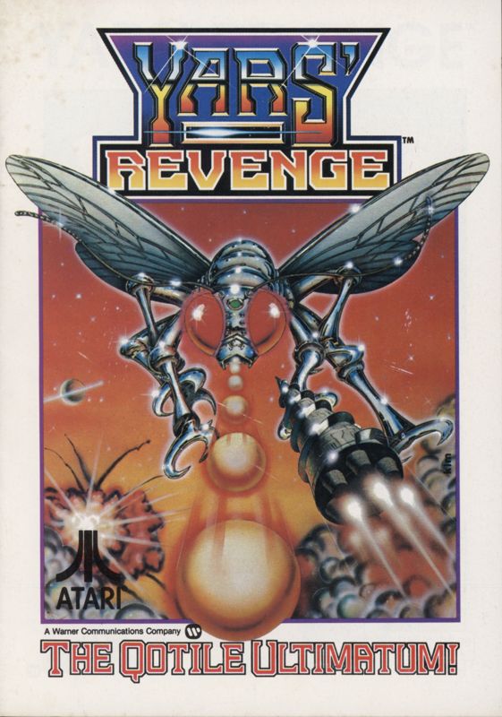 Extras for Yars' Revenge (Atari 2600): The Qotile Ultimatum! Comic Book - Front