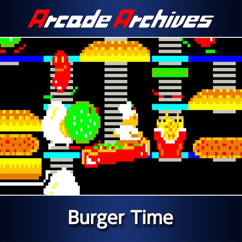 Front Cover for BurgerTime (PlayStation 4) (download release)
