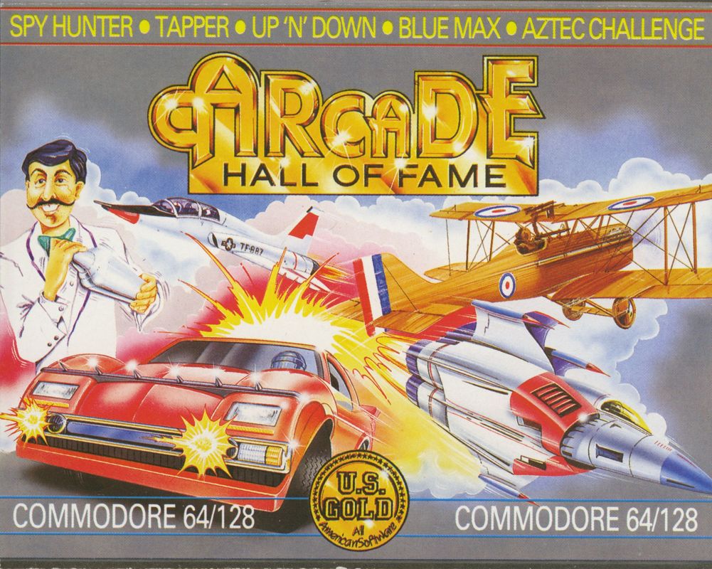 Front Cover for Arcade Hall of Fame (Commodore 64)