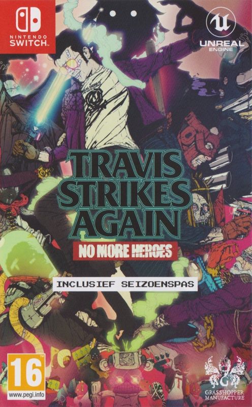Front Cover for Travis Strikes Again: No More Heroes - Digital Bundle (Nintendo Switch)