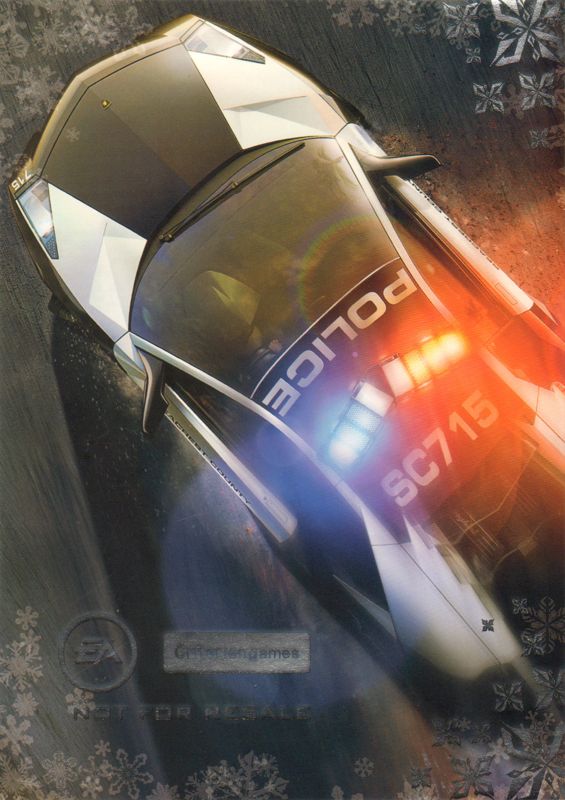 Back Cover for Need for Speed: Hot Pursuit (Limited Edition) (Windows) (EA Crew Edition for Holidays 2010)